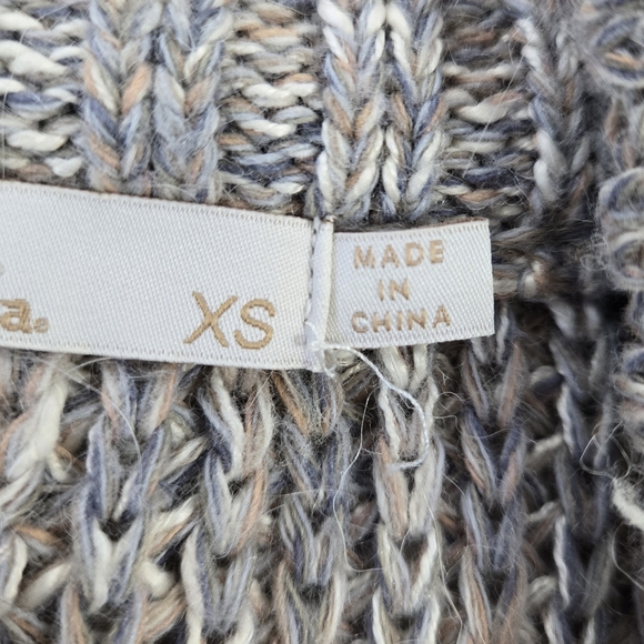 Prana Callisto Alpaca-Wool Blend Open Chunky Knit Cardigan - Picture 10 of 15